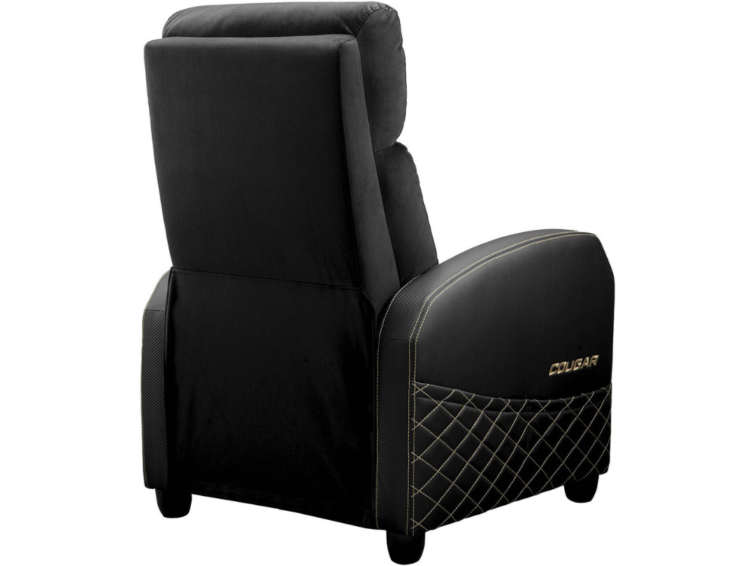 Cougar Ranger Elite Gold Gaming Sofa – Velvet, Reclining, Adjustable Cougar Ranger Elite Gold Gaming Sofa – Velvet, Reclining, Adjustable